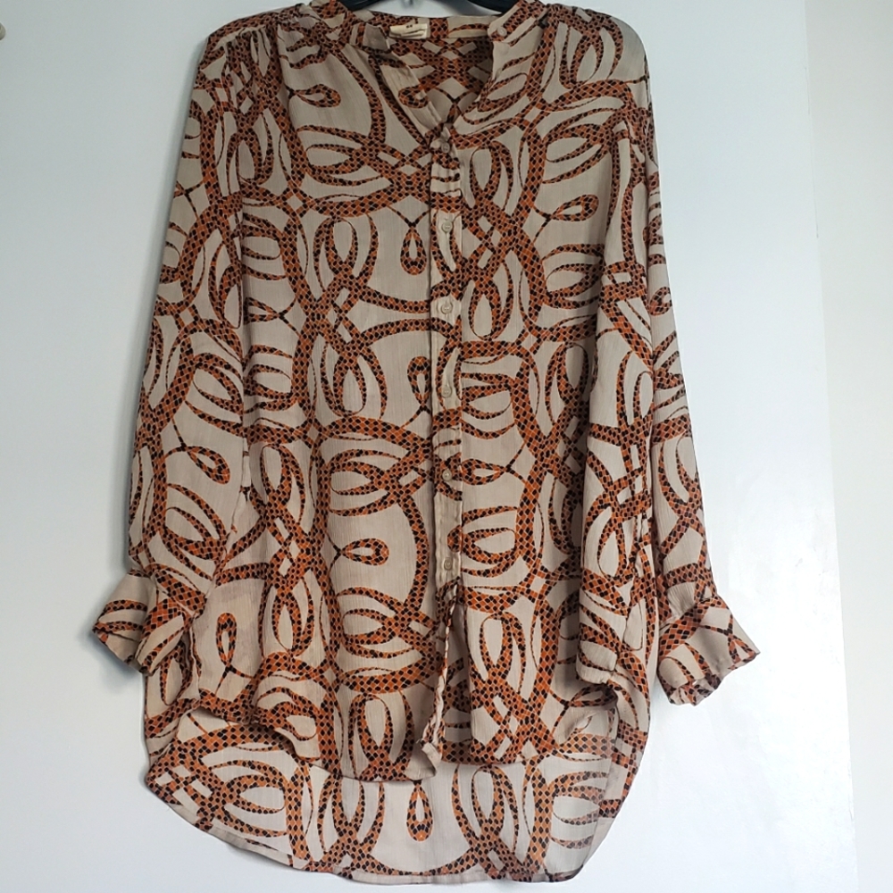 Richard Allen Multicolored Tunic Shirt